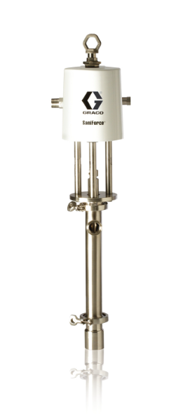 SANIFORCE PISTON PUMP,FOOT,316SST
